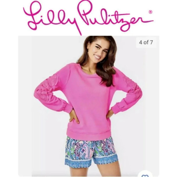 Lilly Pulitzer Pants - LILLY PULITZER KATIA POCKET SHORTS HAUTE CATURE MACADEMIA ENGINEERED sZ …